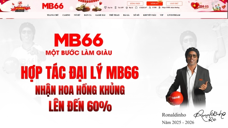Hợp Tác Đại Lý MB66 – Nhận Hoa Hồng Khủng Lên Đến 60%