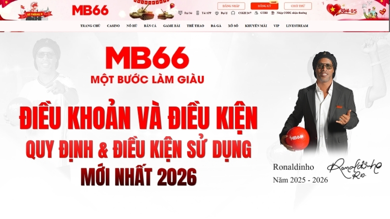Điều Khoản MB66 – Quy Định & Điều Kiện Sử Dụng Mới Nhất 2026